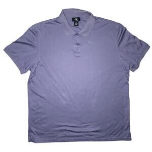 Calvin Klein liquid touch polo Shirt - Blueish Purple - Size XL